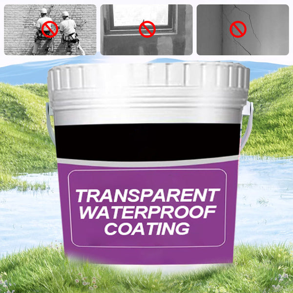 Transparent Waterproof Glue + Free Brush